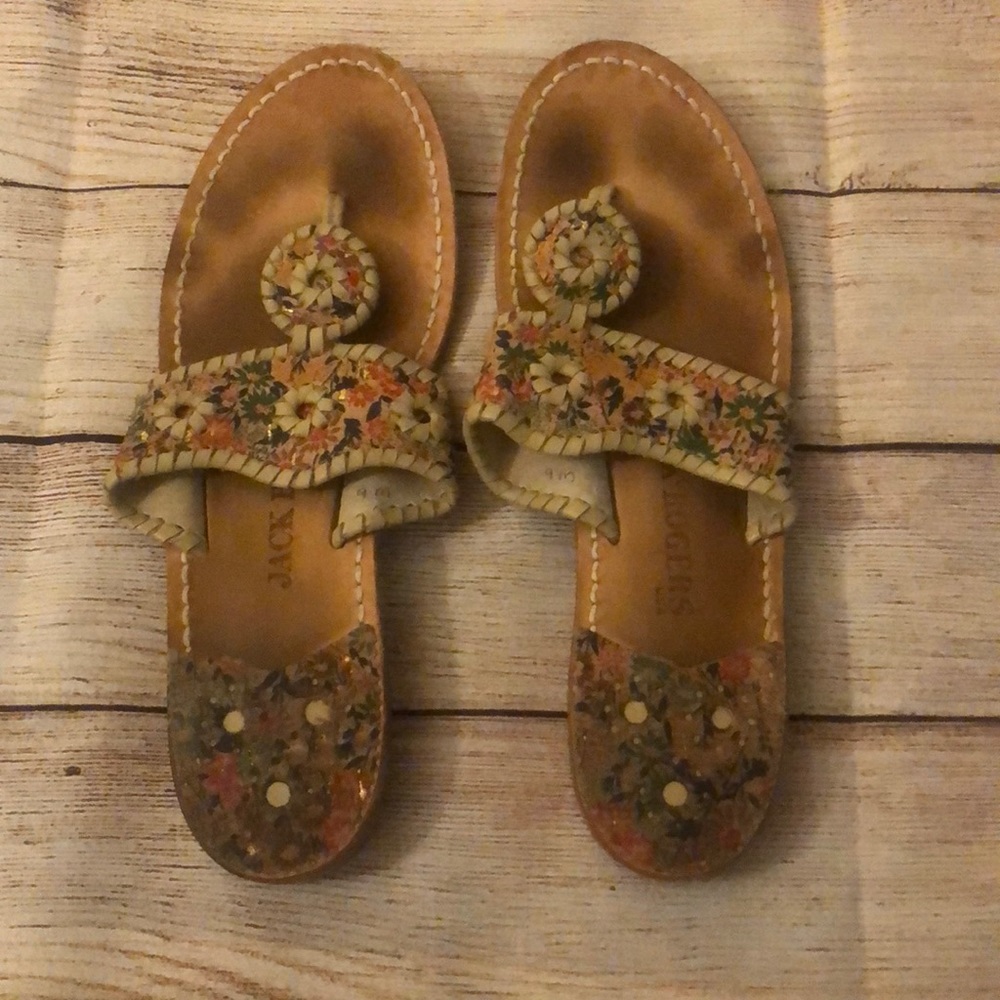 Floral Jack Rogers